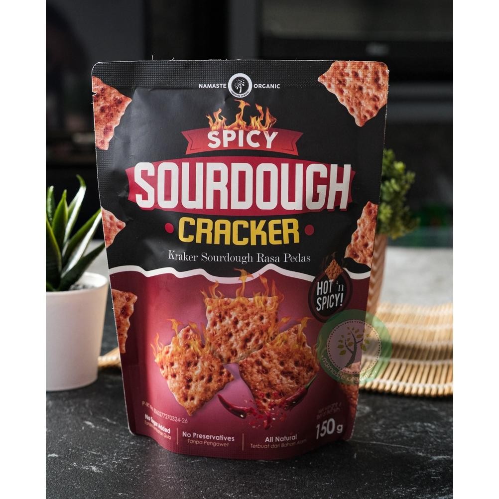 

SOURDOUGH CRACKER - SPICY 150GR Nugi
