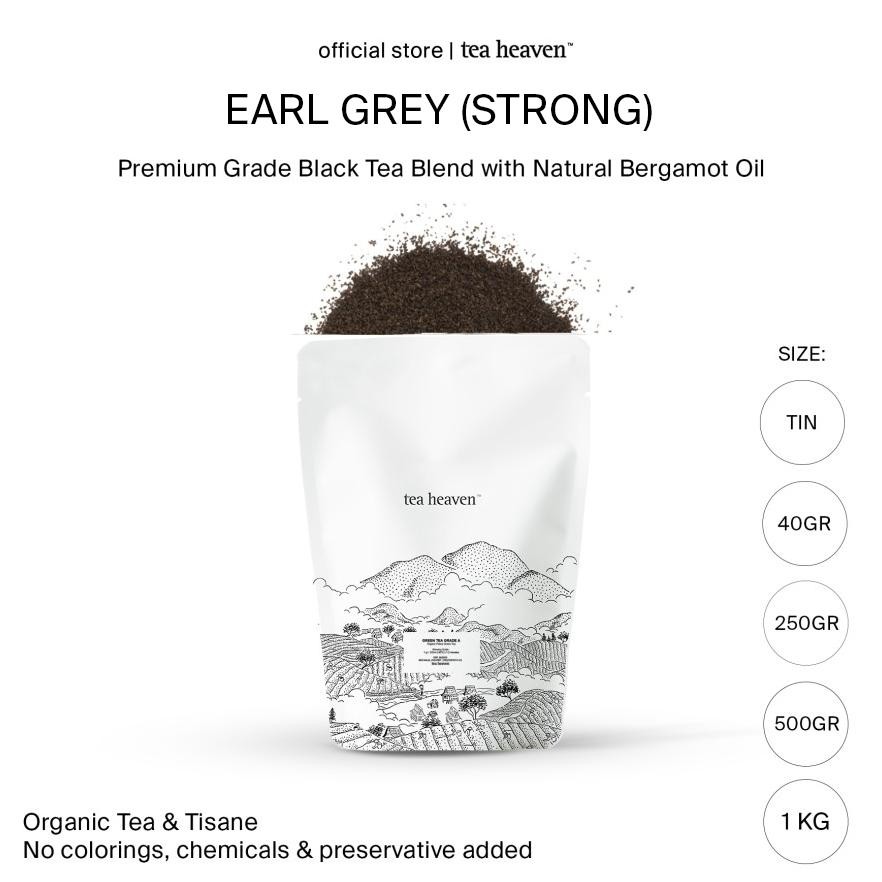 

Tea Heaven Earl Grey Strong Black Tea Nugi