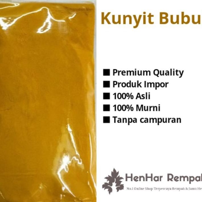 

Garansi 1 Kg Kunyit Bubuk Tepung Kunyit Murni Tanpa Campuran