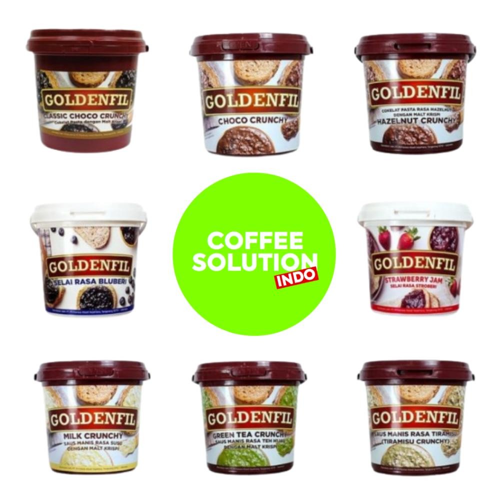 

GOLDENFIL 1 KG / SELAI, SPREAD, CRUNCHY ALL VARIANTS Nugi