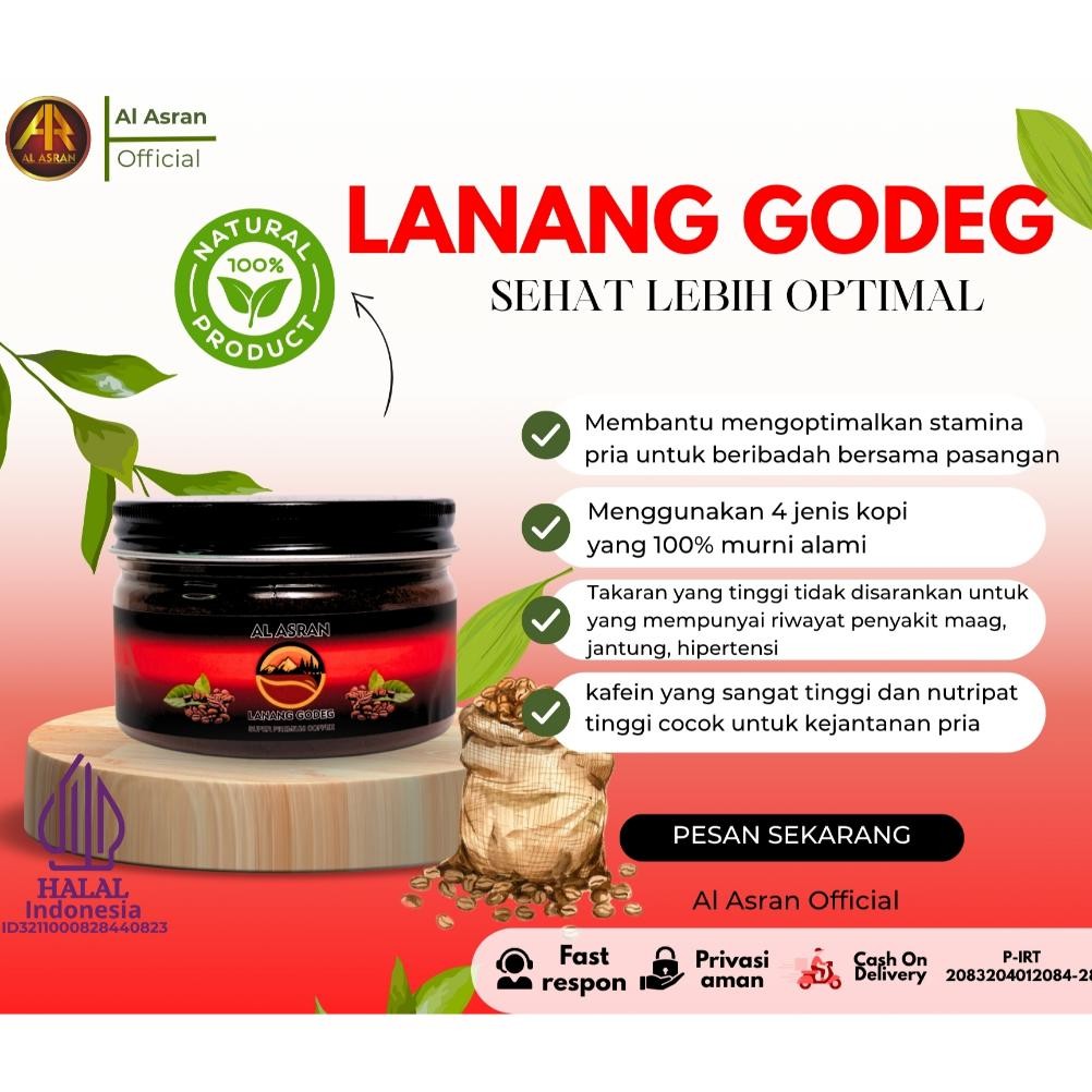 

Kopi Lanang Godeg AL ASRAN super premium coffee untuk pria dan wanita [SPECIAL EDITION] Nugi