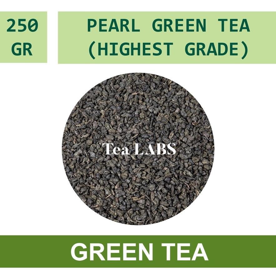 

Teh Hijau Pearl Organik Kiloan / Pearl Green Tea Premium 250 GRAM Nugi