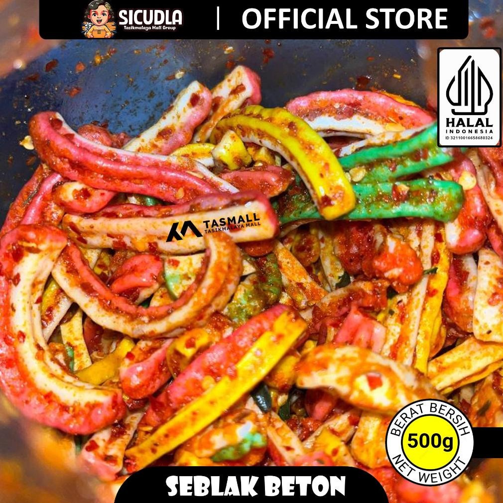 

PROMO500gram - SiCudla SEBLAK BETON RENYAH - Pedas Chili Oil Nugi
