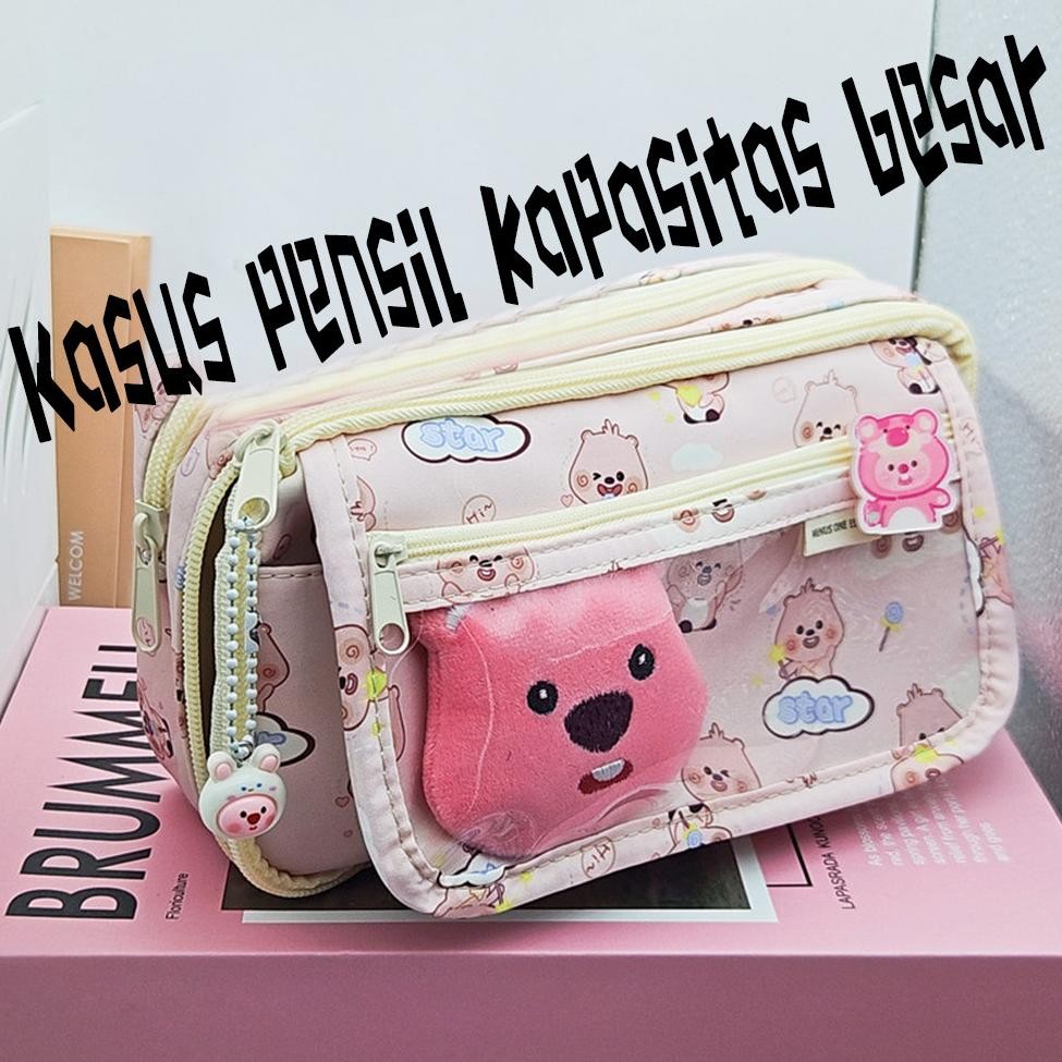 

Gd-324 Tas Pena Untuk Anak Tempat Alat Tulis Loopy Kapasitas Besar Tas Pensil Aesthetic Kotak Pensil Tempat Pencil Pasukan Sekolah Gd-324