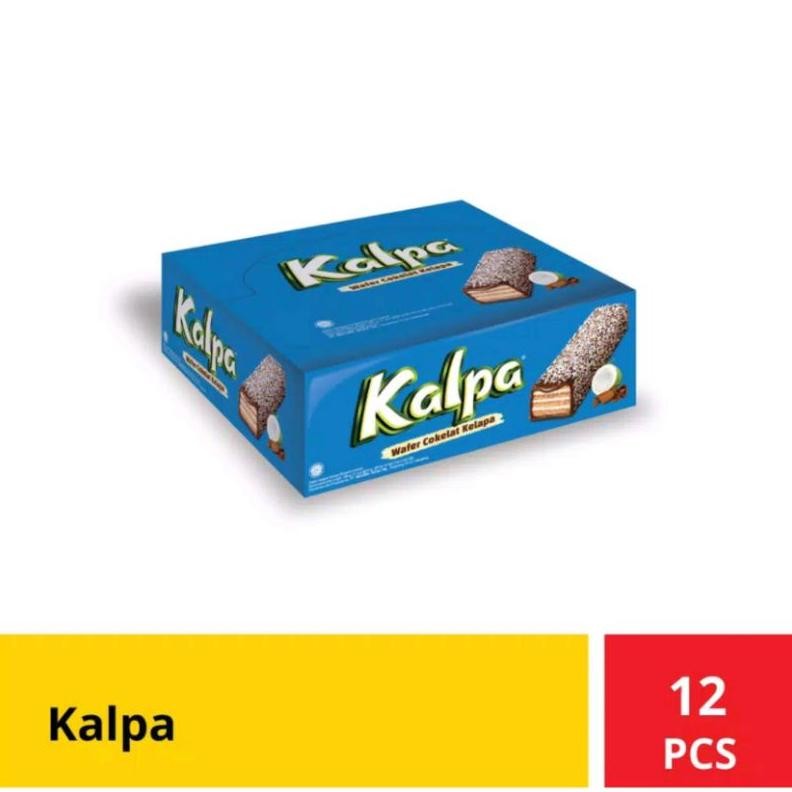 

Kalpa Wafer Coklat Kelapa 1 Box isi 12 pcs Nugi