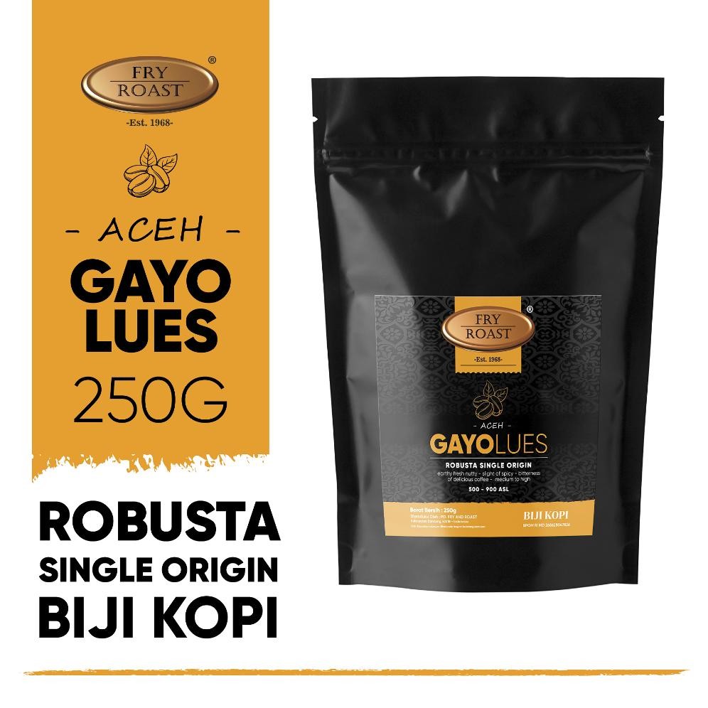 

KOPI ROBUSTA ACEH GAYO LUES 250 GRAM (BIJI/BUBUK) Nugi