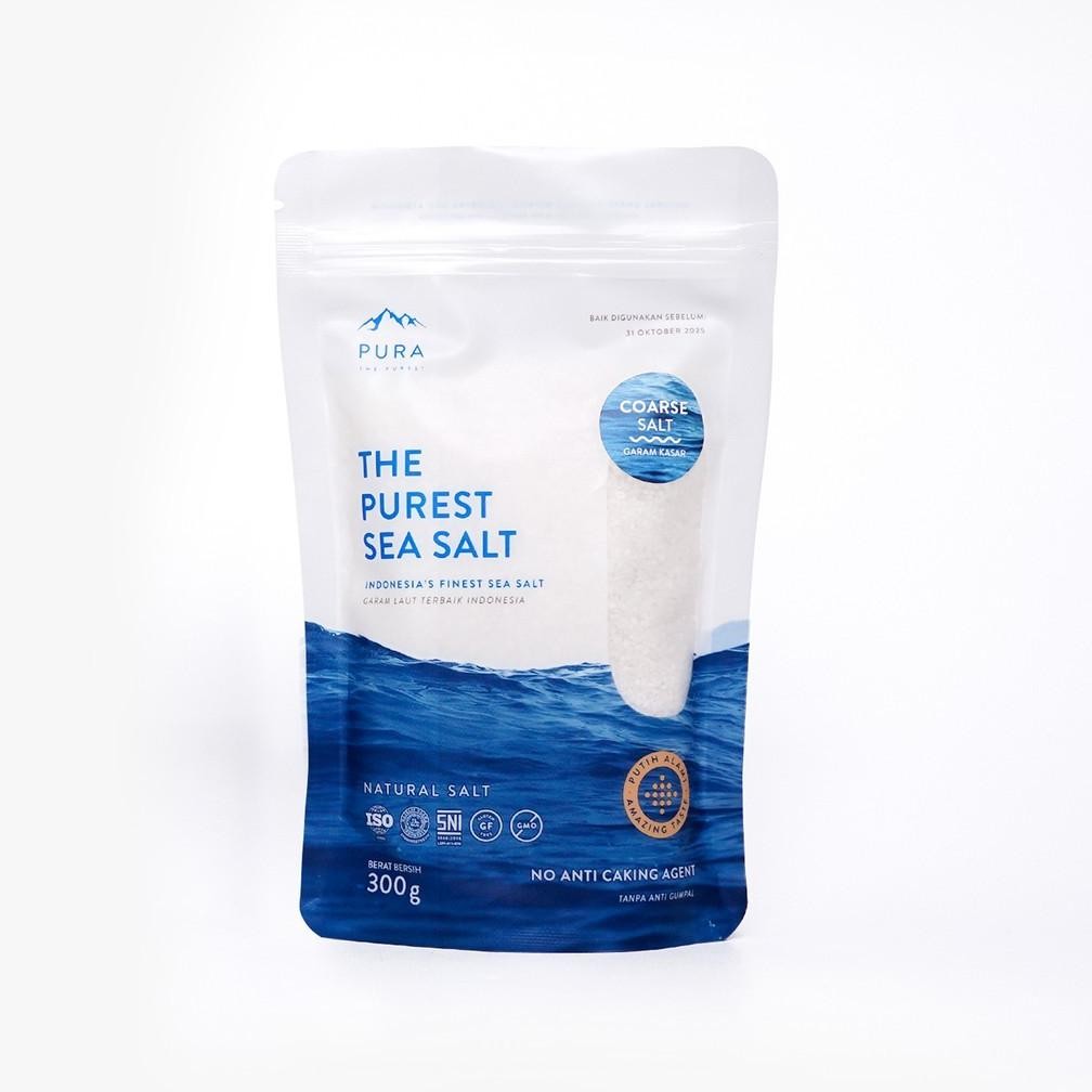 

Pura Purest Sea Salt Coarse 300gr (Garam Laut Natural) Nugi