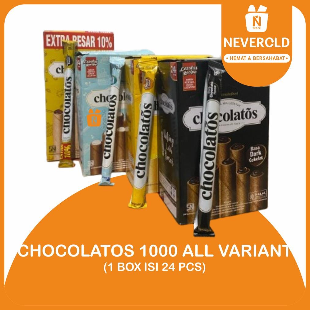 

CHOCOLATOS 1000 1 PACK ISI 24 PCS ALL VARIANT Nugi