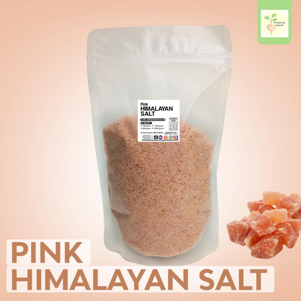 

Pink Himalayan Salt 1Kg - Garam Himalaya Nugi