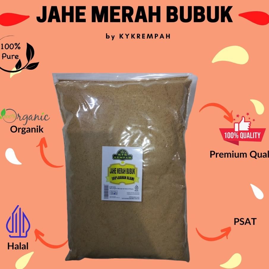 

Jahe Merah Bubuk Murni Gram Tanpa Gula