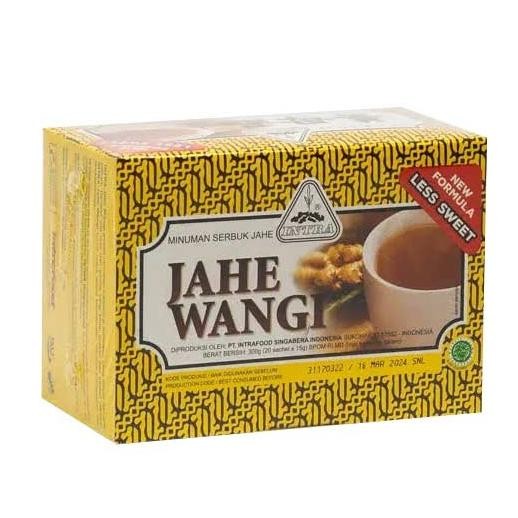 

Intra Jahe Wangi Doos Besar 20 Pcs 25 Gr