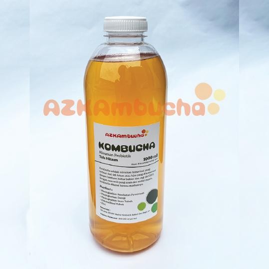 

KOMBUCHA ORIGINAL 1 Liter MINUMAN PROBIOTIK FERMENTASI bisa INSTAN/SAMEDAY Nugi