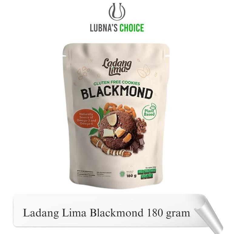 

Ladang Lima - Blackmond Cookies Gluten Free 180 gr Nugi