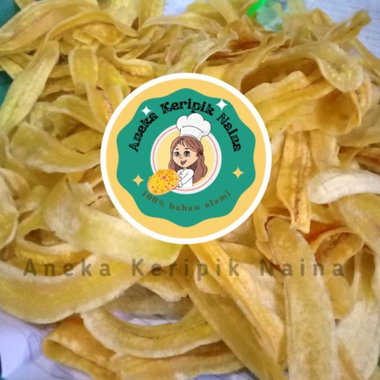 

BEST SELLER keripik lantak 500gr / keripik pisang gurih asin original kemasan 500gr Nugi