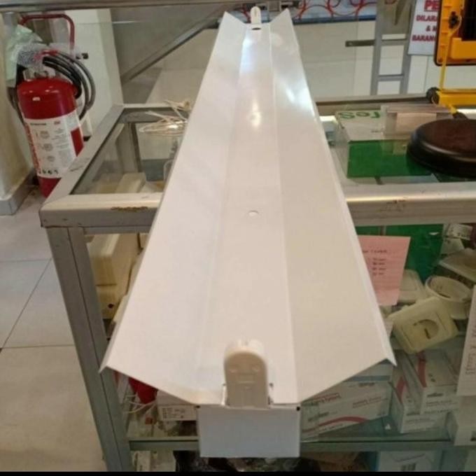 KAP TKO 1x16w 1 x 16 watt kap lampu tl outbow kosongan