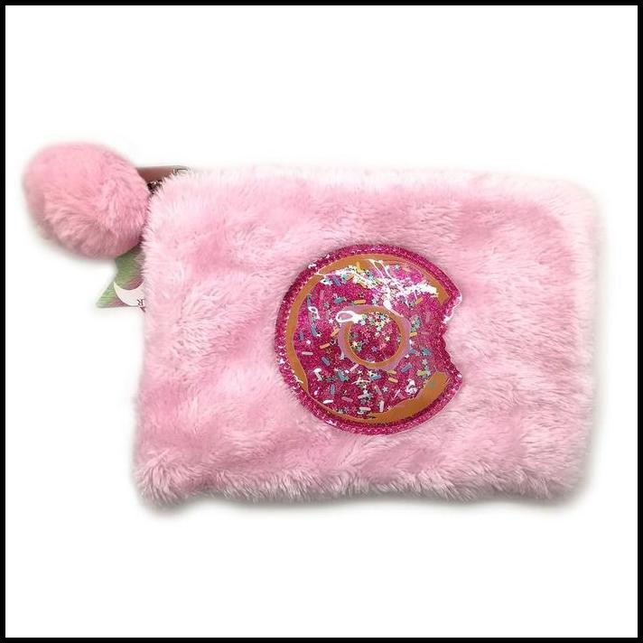 

W! Accessories Tempat Pensil / Pencil Case Bulu Donut 551004