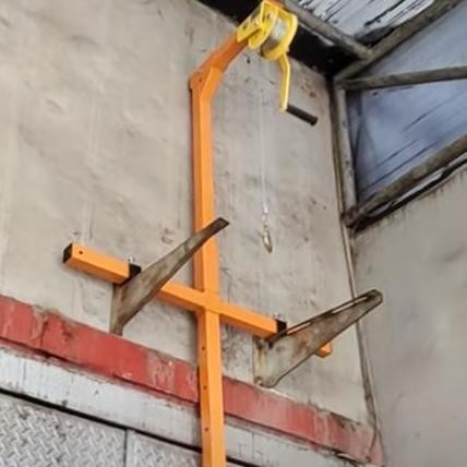 Air Conditioning Lifting Crane Braket Katrol Outdoor Ac Split