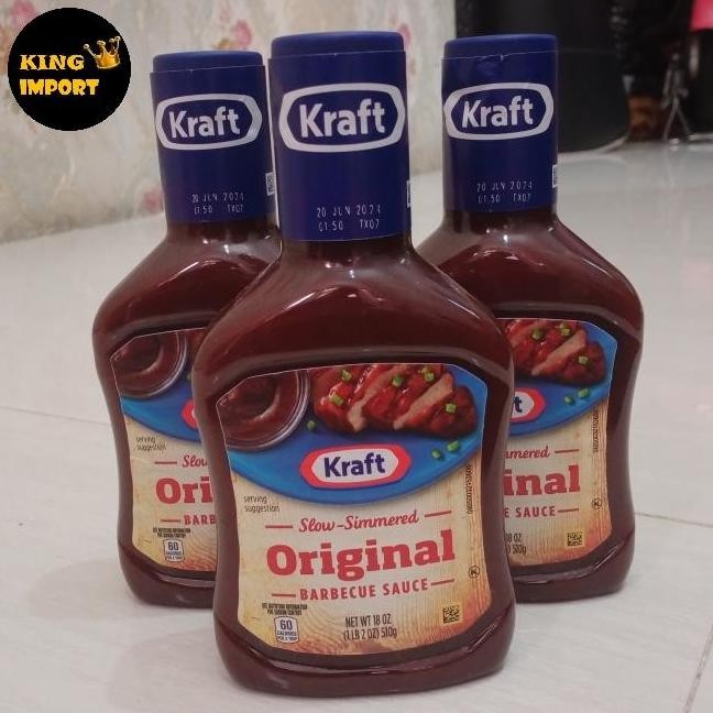 

Promo Kraft Bbq Sauce - Saus Barbeque Original Bbq Steak Burger