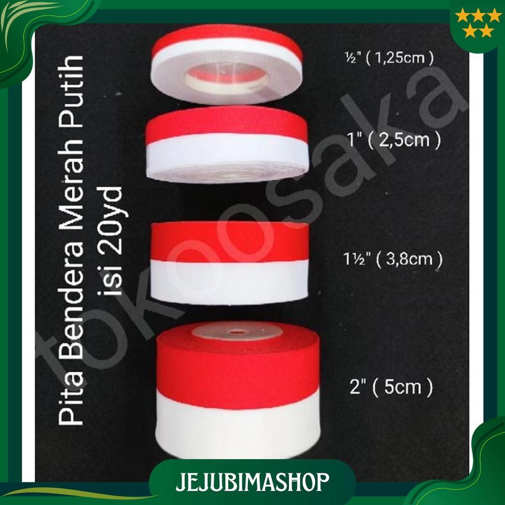 

Pita Bendera / Merah Putih Promo