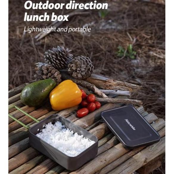 Lunch Box / Kotak Makan Bekal Camping Aluminium Naturehike Nh21Cj011