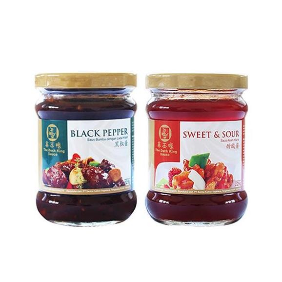 

Promo The Duck King Paket Saus Black Pepper & Sweet Sour Sauce