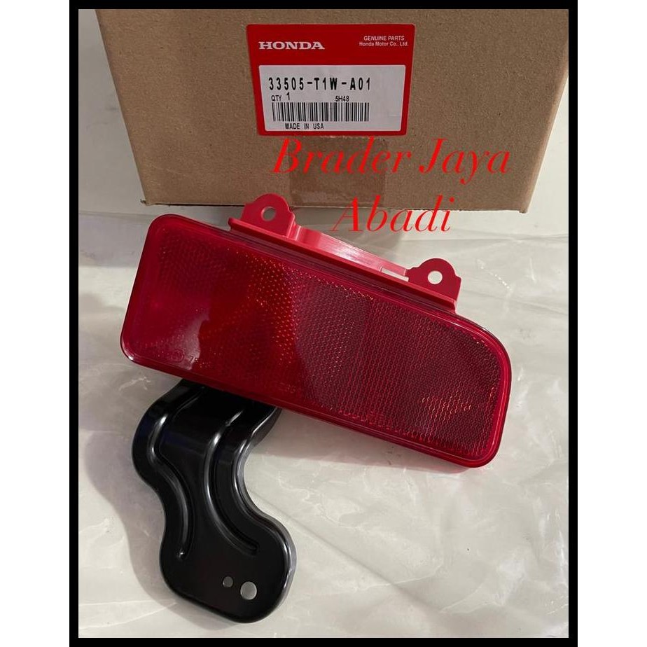 GRATIS ONGKIR MATA KUCING REFLEKTOR BEMPER BELAKANG KANAN CRV GEN4 PRESTIGE 2015 ORI 