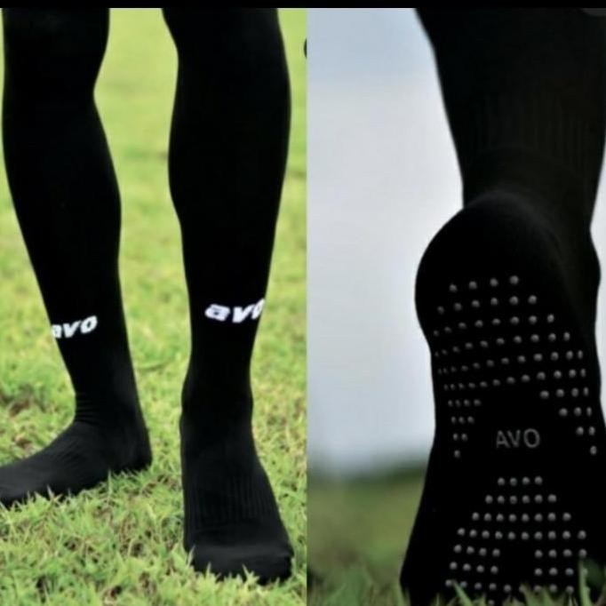 Kaos Kaki Bola Panjang Anti Slip Avo R8 (12 Pcs) 1 Lsn Grosir Original