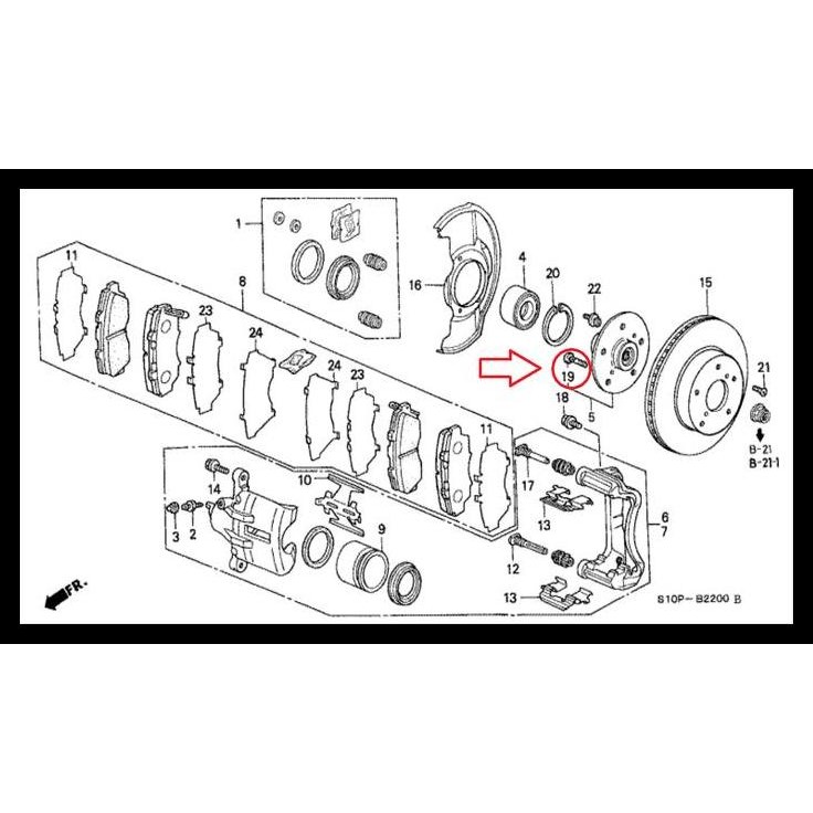 BEST DEAL BAUT BOLT VELG RODA BAN MOBIL HONDA ACCORD CRV STREAM ORIGINAL 
