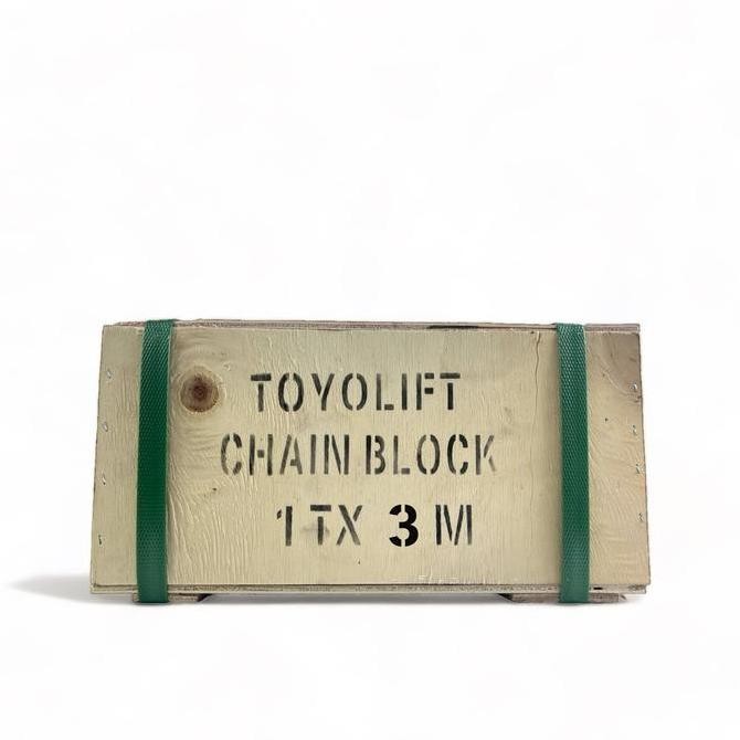 Toyo lift chain block 1ton 3meter katrol kerekan takel garansi resmichainblock