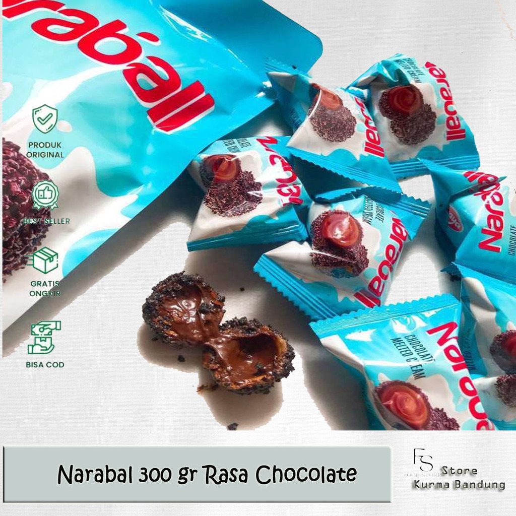

Naraball Naraya Cokelat Melted Cream 300g / Naraya Narabal chocolate 300 gram / Naraya | Naraball 300g | Chocolate | Original | Strawberry | Pandan