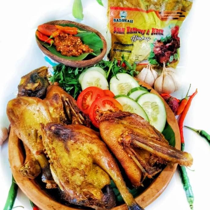 

Bebek Ungkep 1 Ekor Halal Premium Plus Sambal