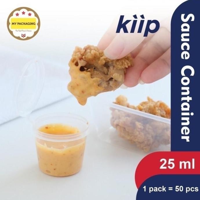 

1 DUS KIIP Thinwall Sauce cup CONTAINER 25ml 35ml Tempat Saos Plastik 25 ml 35 ml Cup Sambal Saus Conteiner Saus Cup tutup sambung - 1200pcs Reusable