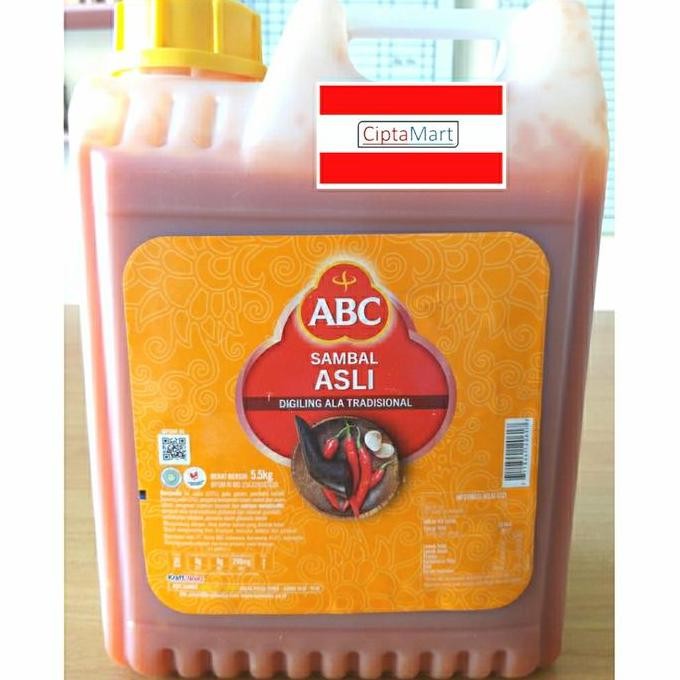 

Sambal Asli ABC 55 kg Jerigen