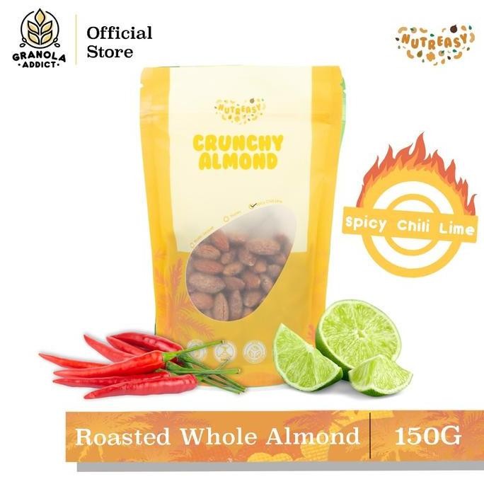 

Granola Addict - Nutreasy Roasted Almond Spicy Chili Lime 150G