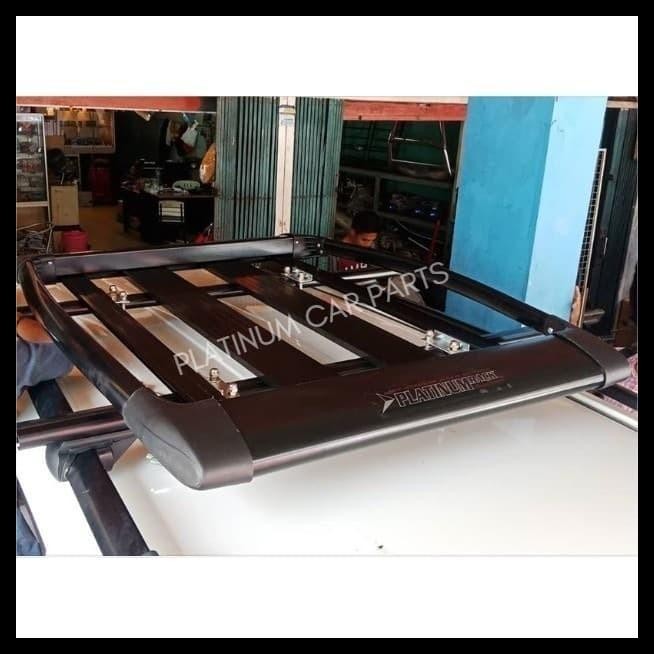 TERBARU PAKET ROOF RACK & CROSS BAR JEPIT BODY ORI PLATINUM KIJANG GRAND 