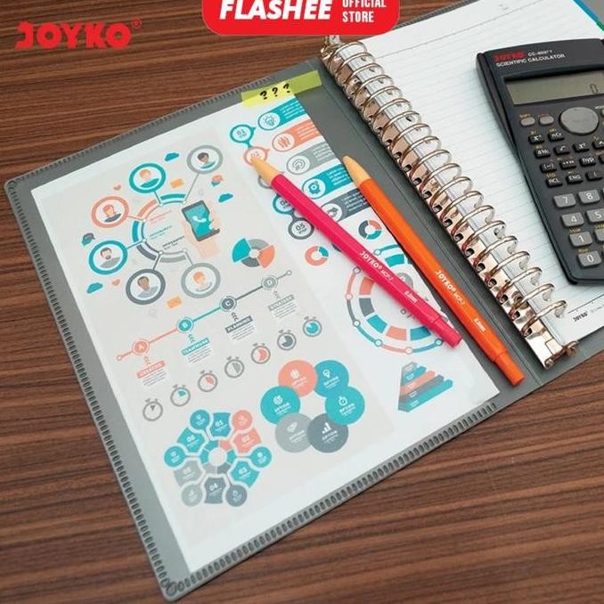 

Flashee Binder Note Joyko A5 Journal A5 20 Ring Notebook