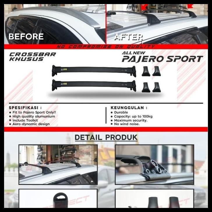 TERBARU OTOPROJECT CROSSBAR CROSS BAR ALL NEW PAJERO OTORACK 
