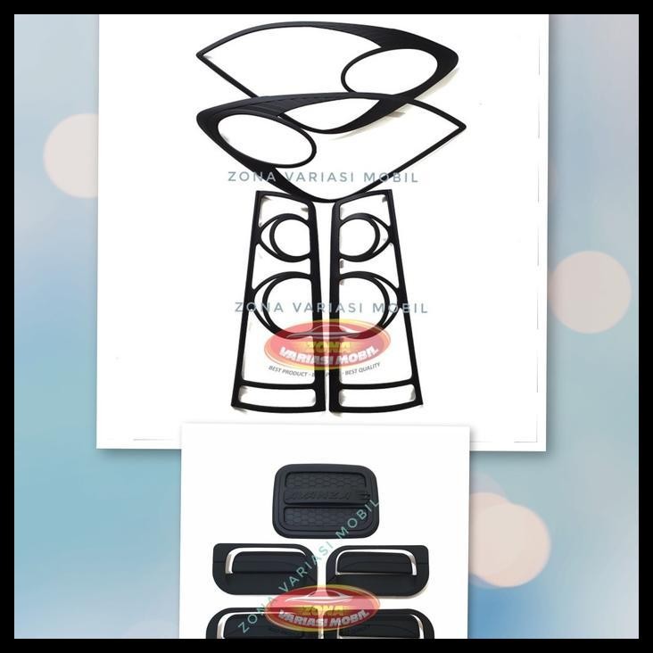 TERBARU GARNISH COVER HANDLE OUTER TANK AVANZA XENIA HITAM 2007 2008 2009 2010 