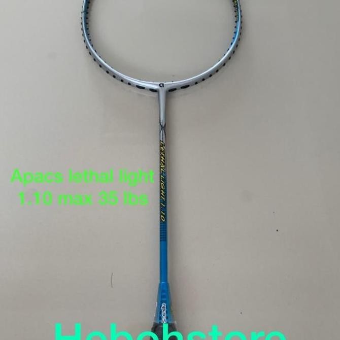 Raket Badminton Apacs New Lethal Light 1.10 6U G2 Original