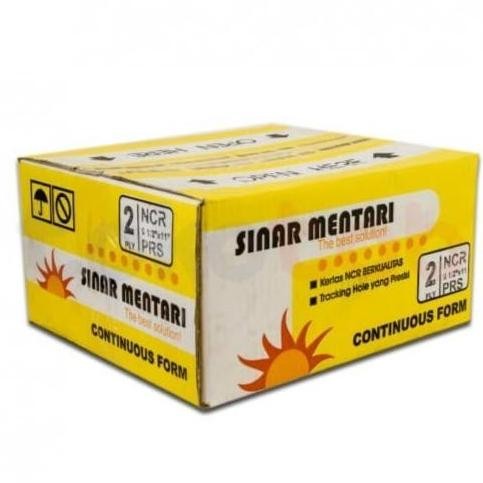 

NEW KERTAS NCR SINAR MENTARI 2PLY 1/2 CONTINUOUS