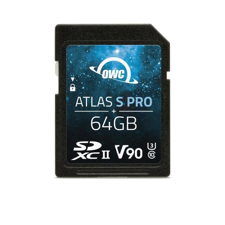 OWC Atlas S Professional Grade SDXC UHS-II V90 Memory Card