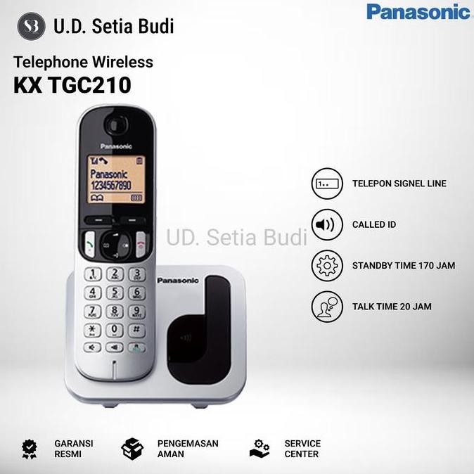 Cordless Telephone / Telephone Wireless Panasonic KX-TGC210