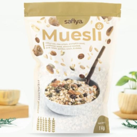 

Muesli Dried Fruit Mix Safiya Sereal Oatmeal Sehat