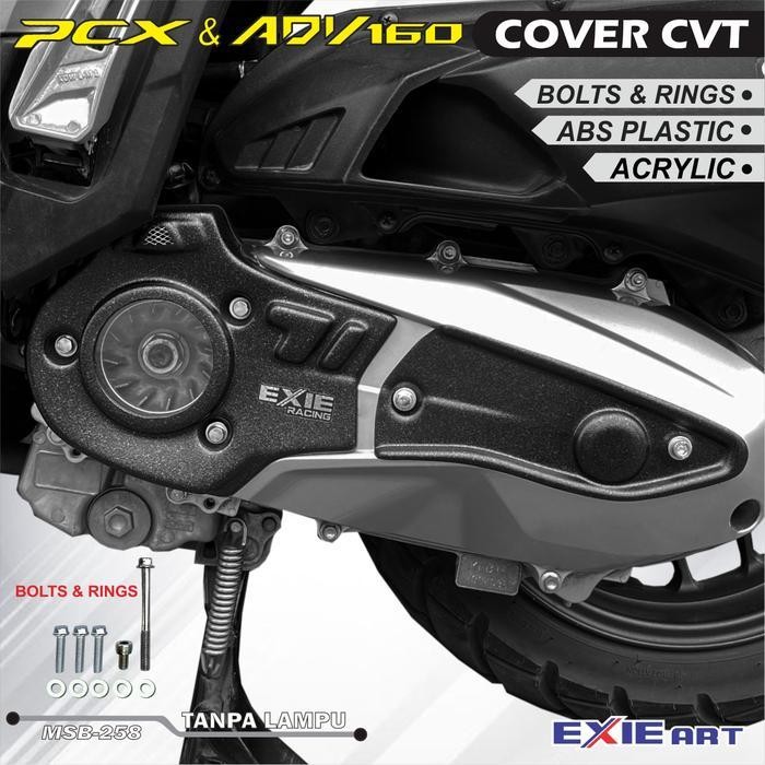 Cover Cvt Honda Adv 160 Pcx 160 2021-2025 Roadsync Akrilik Transparant Aksesoris Motor Exie Art Orig