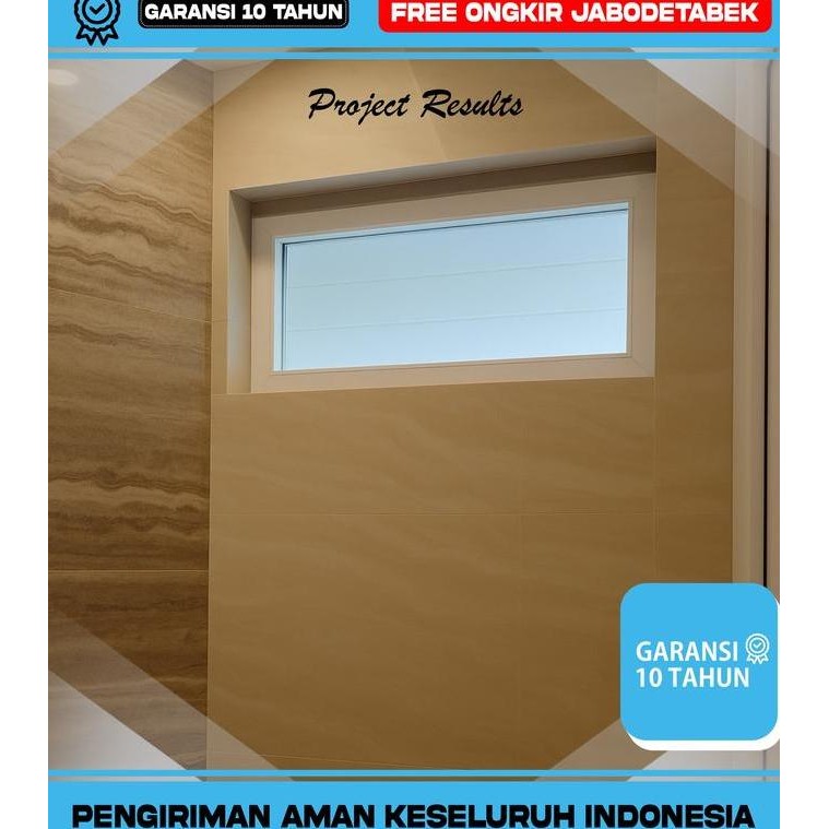 Jendela Boven Silang Jendela Boven Minimalis Modern UPVC Boven Kamar Tidur ALVICI JM