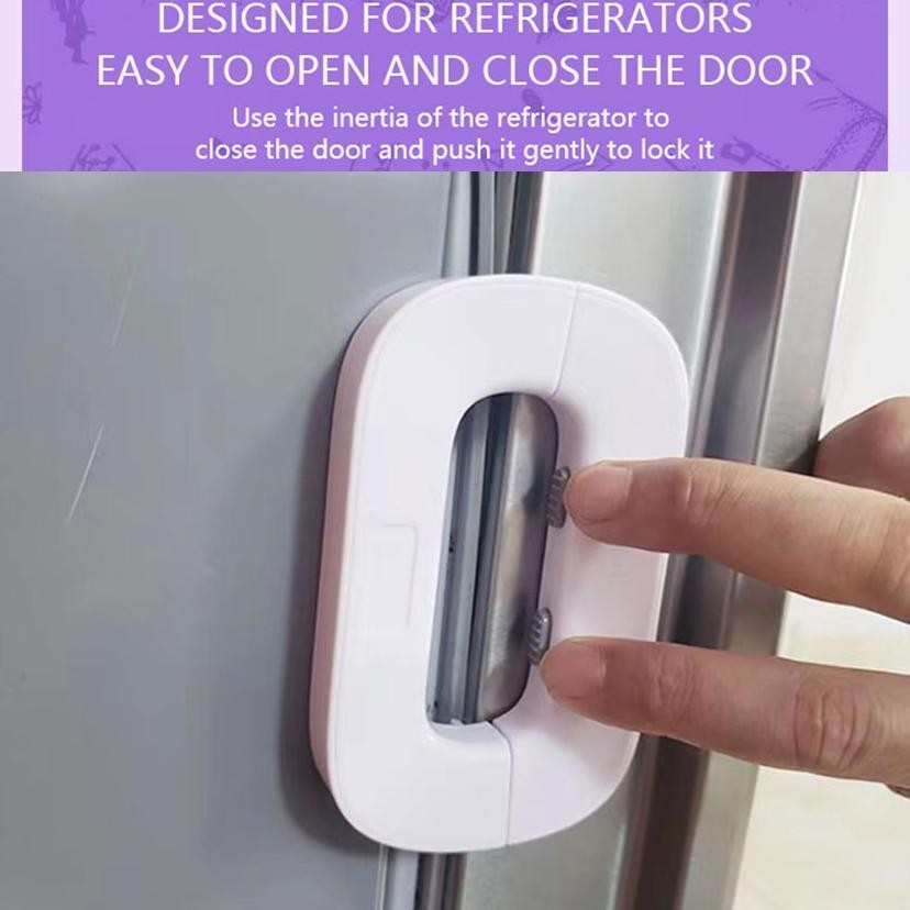 Produk Pilihan Premium Baby Safety Lock / Kunci Pengaman Pintu Laci Lemari Pakaian Kulkas / Kunci Fr