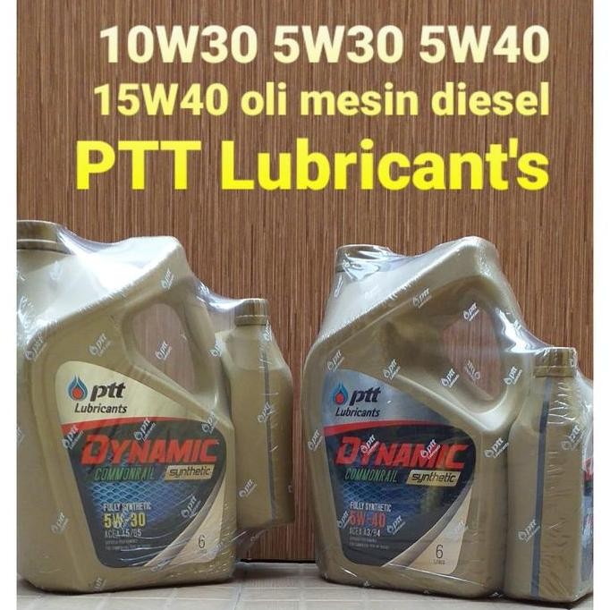 PTT Dynamic oli mesin diesel all series Sae 10W30 5W30 10W40 5W40 15W40