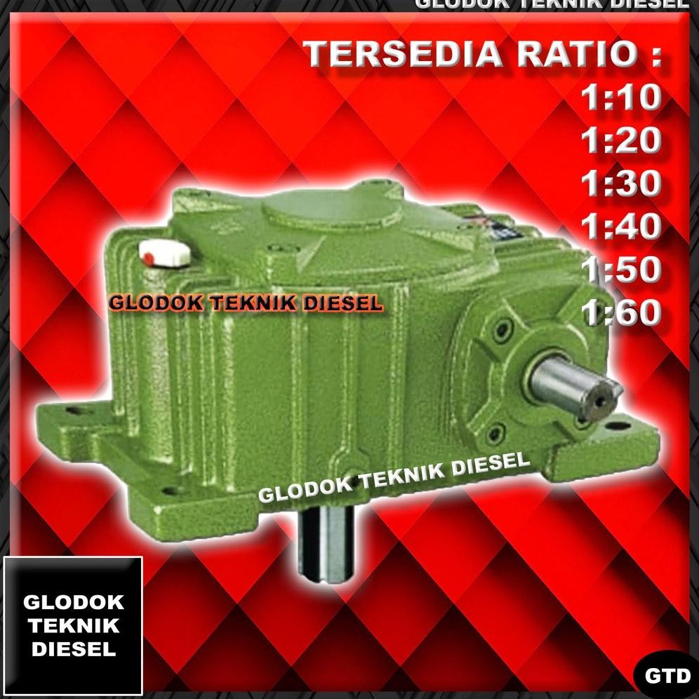 MESIN GEARBOX WPX 80 Ratio  1:10 - 1:60 SPEED REDUCER GEAR BOX WPX 80 1:10 - 1:60