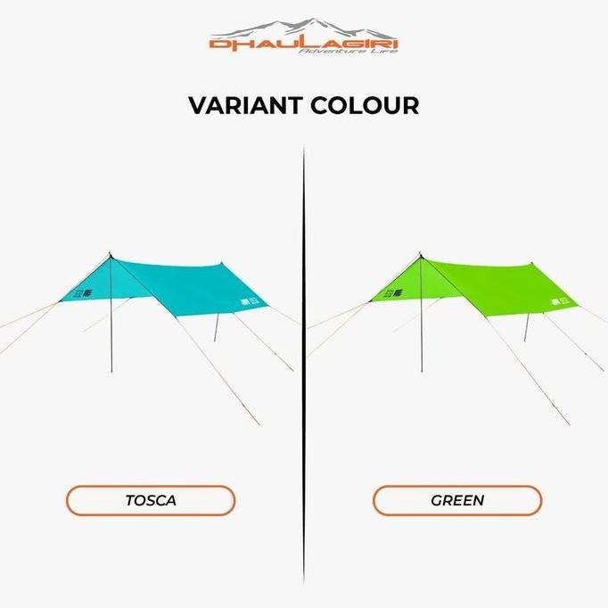 PROMO! Flysheet Dhaulagiri 3 x 4 M ( Termasuk Tali & Pasak)