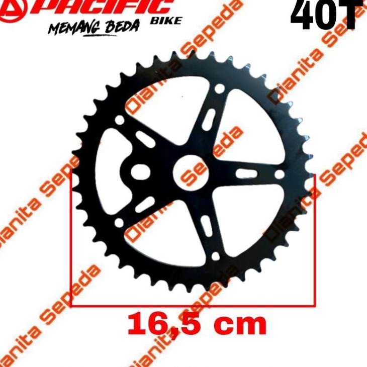Gir Depan Sepeda Bmx 44T  Crank Piringan Gear Besar 44 T 40 T Bmx Mini 16 18 20 Inchi